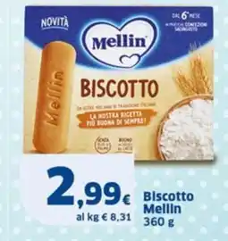 Sigma Biscotto Mellin offerta