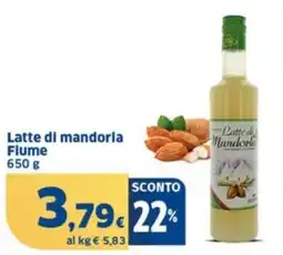 Sigma Latte di mandorla Flume offerta