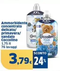 Sigma Ammorbidente concentrato delicato/ primavera/ sandalo Coccolino offerta