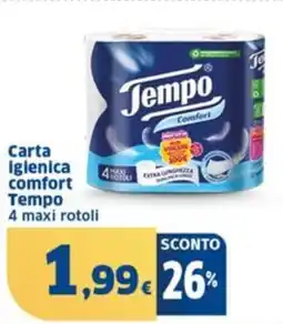 Sigma Carta igienica comfort Tempo offerta
