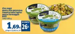 Sigma Che sugo! pesto alla genovese classico/senz'aglio/ senza formaggio Biffl offerta
