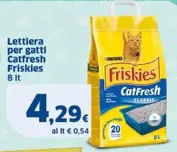 Sigma Lettiera per gatti Catfresh Friskies offerta