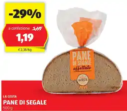 ALDI LA CESTA pane di segale offerta