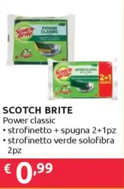 Ipersoap SCOTCH BRITE Power classic offerta