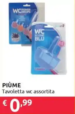 Ipersoap PIÙME Tavoletta wc assortita offerta