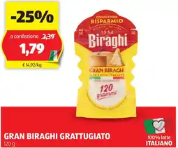ALDI Gran biraghi grattugiato offerta
