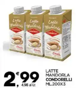 Despar Sicilia Latte mandorla CONDORELLI offerta
