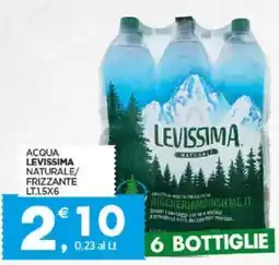 Despar Sicilia Acqua levissima naturale/ frizzante offerta