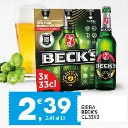 Despar Sicilia Birra BECK'S offerta