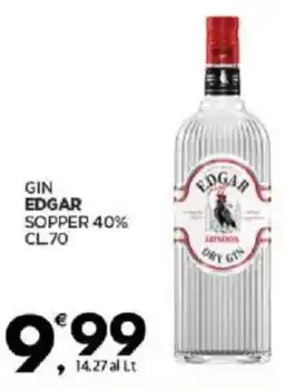 Despar Sicilia Gin edgar sopper 40% offerta