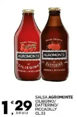 Despar Sicilia Salsa agromonte ciliegino/ datterino/ piccadilly offerta