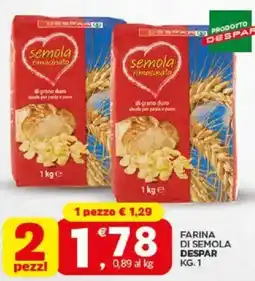 Despar Sicilia Farina di semola DESPAR offerta