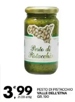 Despar Sicilia Pesto di pistacchio VALLE DELL'ETNA offerta