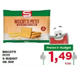 Despar Sicilia Biscotti petit S-BUDGET offerta