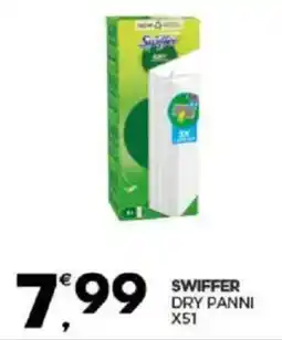 Despar Sicilia Swiffer dry panni x51 offerta