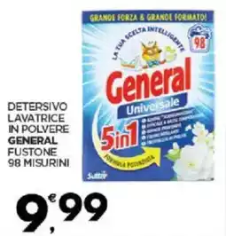Despar Sicilia Detersivo lavatrice in polvere GENERAL offerta