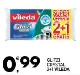 Despar Sicilia Glitzi crystal VILEDA offerta