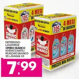 Despar Sicilia Detersivo lavatrice OMINO BIANCO offerta
