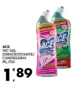Despar Sicilia Ace wc gel disincrostante/ candeggina offerta