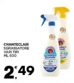 Despar Sicilia Chanteclair sgrassatore vari tipi offerta