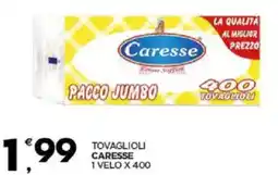 Despar Sicilia Tovaglioli caresse 1 velo x 400 offerta