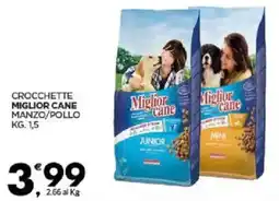 Despar Sicilia Crocchette miglior cane manzo/pollo offerta