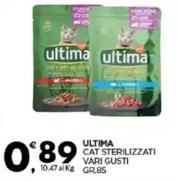 Despar Sicilia Ultima cat sterilizzati vari gusti offerta