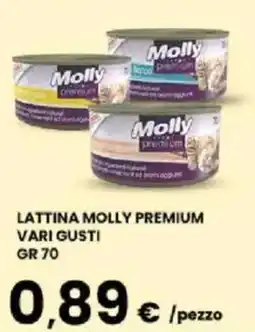Despar Sicilia Lattina molly premium vari gusti offerta