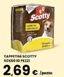Despar Sicilia Scotty Tappetini scotty 60x60 10 pezzi offerta
