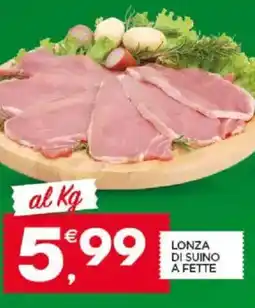 Despar Sicilia Lonza di suino a fette offerta