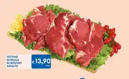 MD Discount Fettine di reale di bovino adulto offerta