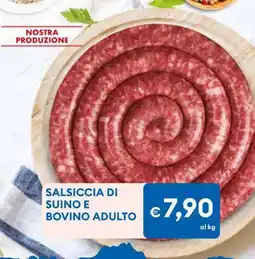 MD Discount Salsiccia di suino e bovino adulto offerta