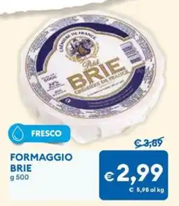 MD Discount Formaggio BRIE offerta