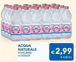 MD Discount Acqua naturale VIVILAND offerta