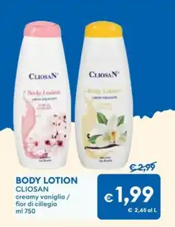 MD Discount Body lotion CLIOSAN offerta