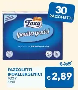 MD Discount Fazzoletti ipoallergenici FOXY offerta