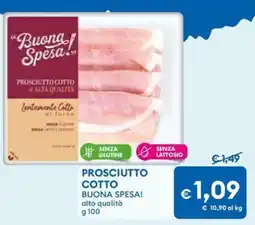 MD Discount Prosciutto cotto BUONA SPESA! offerta