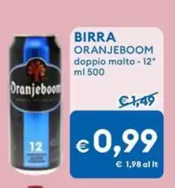 MD Discount Birra ORANJEBOOM offerta