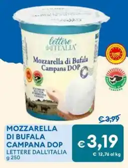 MD Discount Mozzarella di bufala campana DOP LETTERE DALL'ITALIA offerta