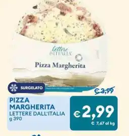 MD Discount Pizza margherita LETTERE DALL'ITALIA offerta
