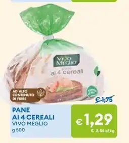 MD Discount Pane ai 4 cereali VIVO MEGLIO offerta