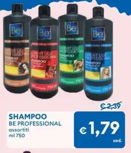 MD Discount Shampoo BE PROFESSIONAL assortiti offerta