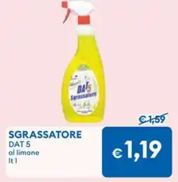 MD Discount Sgrassatore DAT 5 al limone offerta