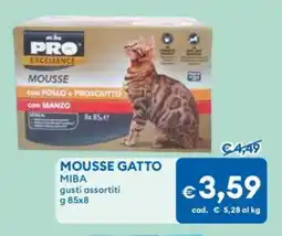 MD Discount Mousse gatto MIBA offerta