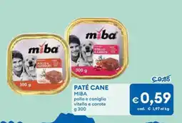 MD Discount Paté cane MIBA offerta