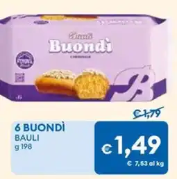 MD Discount 6 buondì BAULI offerta