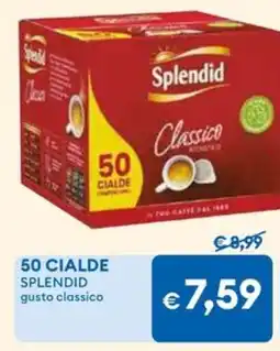 MD Discount 50 cialde SPLENDID gusto classico offerta