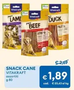 MD Discount Snack cane VITAKRAFT offerta