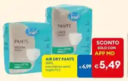 MD Discount Air dry pants SERIL offerta