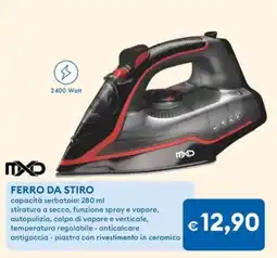 MD Discount MXD ferro da stiro offerta